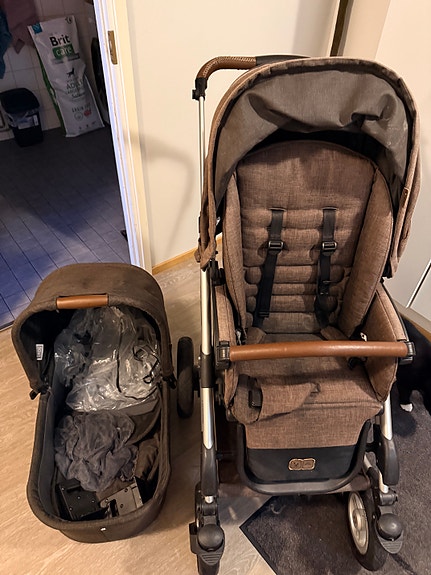 ABC Design ruskeat yhdistelmävaunut