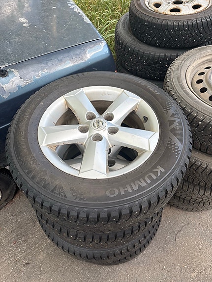 Nissan Qashqai kumho talvirenkaat