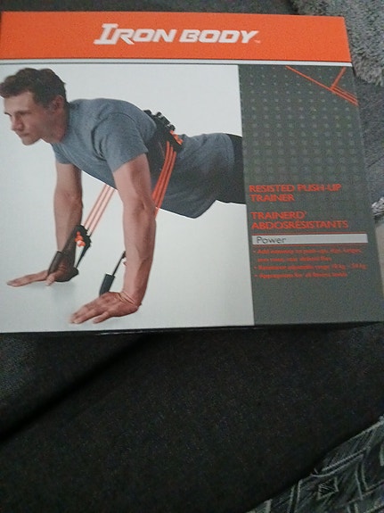 Iron Body harjoitusvastus käsille ja ylävartalolle