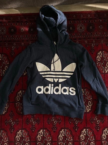 Adidas huppari S sininen naisten/nuorten