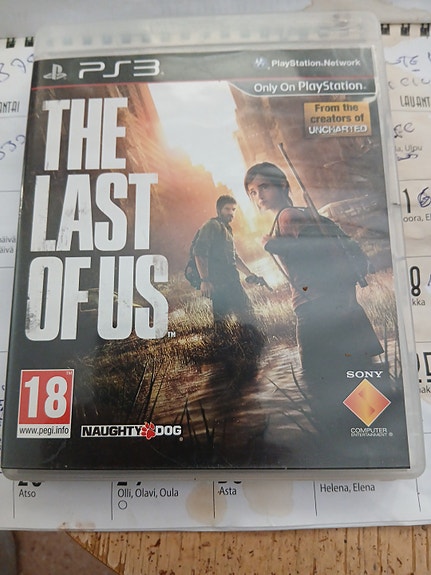 Sony PlayStation 3 The Last of Us peli