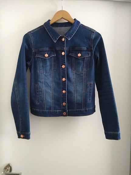 Zip Jeans farkkutakki koko S