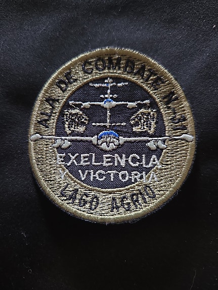 Ecuadorin ilmavoimat Air Force Ala de Combate N°11 kangasmerkki Amazonin patch