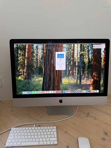 Apple iMac 27" Retina 5K (2020) – Core i7 / 40 Gt RAM / 500 Gt SSD