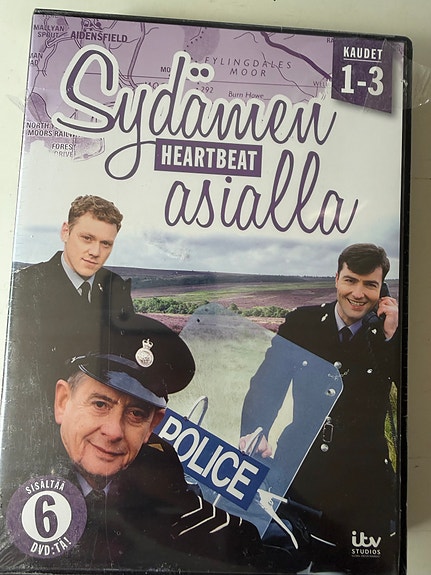 Sydämen asialla DVD-boksi – kaudet 1–3, uusi muoveissa