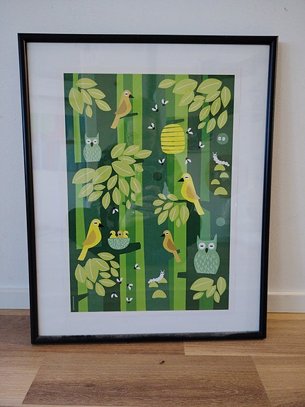 Taulu lastenhuoneeseen 41 * 51 cm