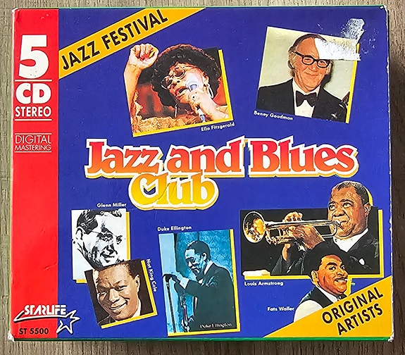 Jazz and Blues Club, 5 CD Box Set