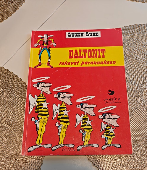 Lucky luke Daltonit tekevät parannuksen albumi