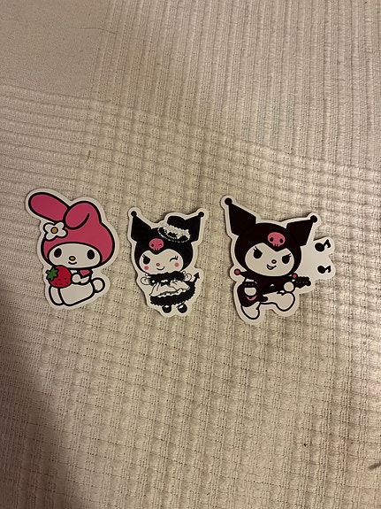 Hello Kitty tarra-setti My Melody ja Kuromi