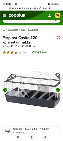 UUSI JA ISO HÄKKI ESIM.MARSULLE