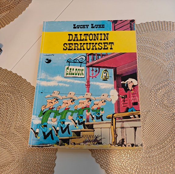 Lucky luke Daltonin serkukset albumi