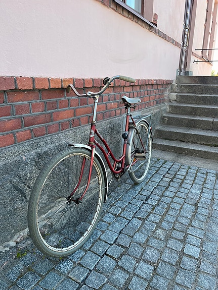 Tunturi vintage kaupunkipyörä/mummopyörä 28''