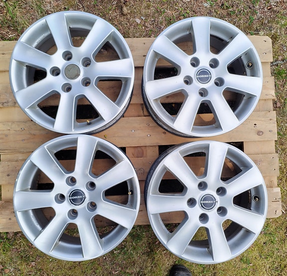 BMW E46 BORBET alumiinivanteet