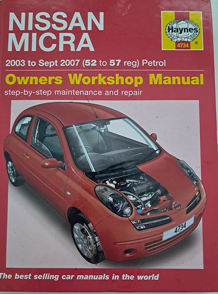 Nissan Micra manuaali