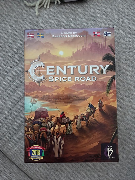 Century: Spice Road -lautapeli (Vuoden Strategiapeli)