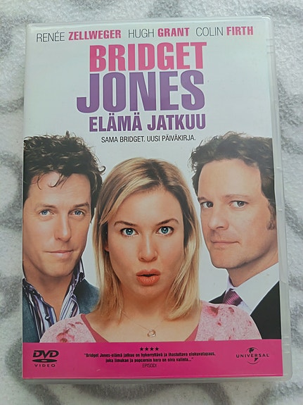 Bridget Jones – Elämä jatkuu DVD-elokuva