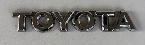 Toyota kromi-logo / merkki