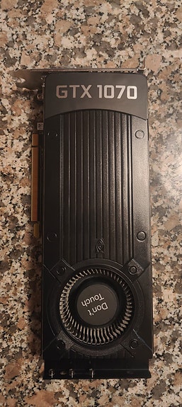 Näytönohjain GTX 1070