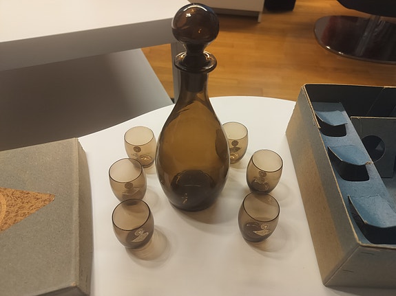 Riihimäen lasi: Vanha Karahvisetti