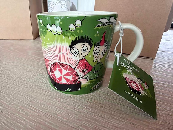 Muumimuki Tiuhti ja Viuhti vihreä