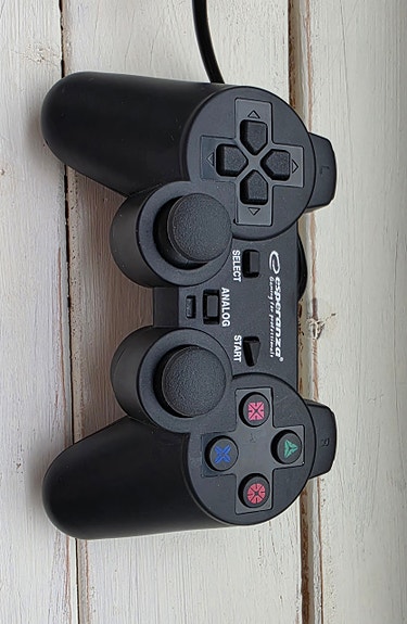 Gamepad Dual Shock USB -ohjain musta