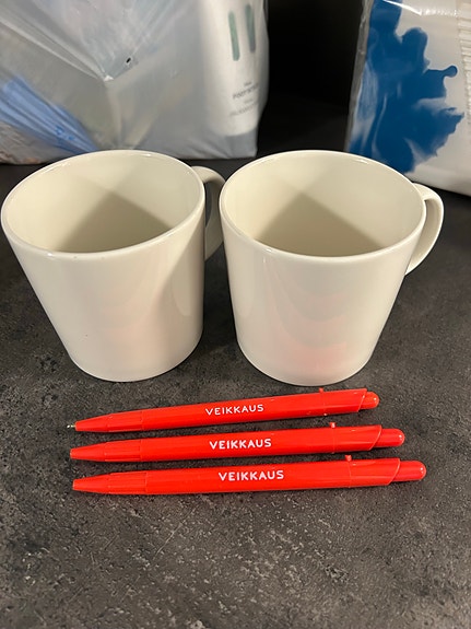Iittala Teema valkoinen muki 4 kpl