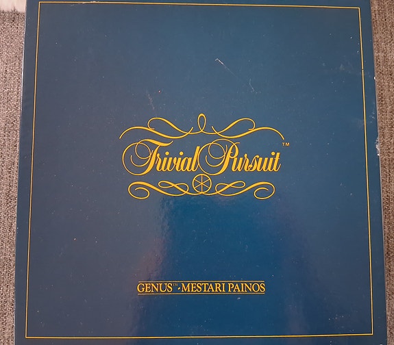 Trivial Pursuit Genius (Mestaripainos) 1985 – alkuperäinen suomalainen painos
