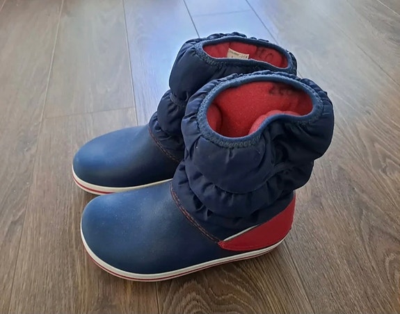 Crocs vuorelliset kumisaappaat koko 32-33