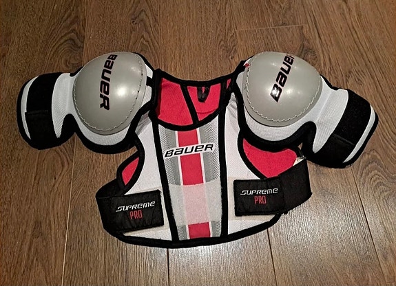 Bauer Supreme Pro jääkiekko hartiasuojat koko Yth M