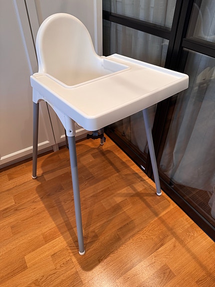IKEA Antilop syöttötuoli valkoinen