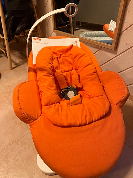 Stokke Steps Bouncer lasten tuoli oranssi