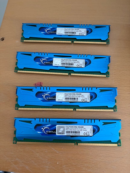 G.Skill RAM DDR3 16 GB (4x4GB) 2133 MHz
