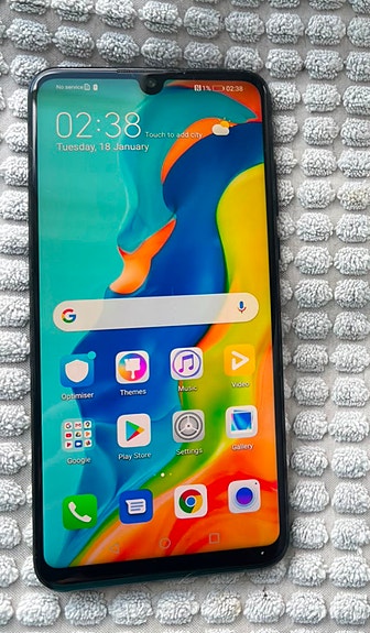Huawei P30 lite älypuhelin 128 GB musta