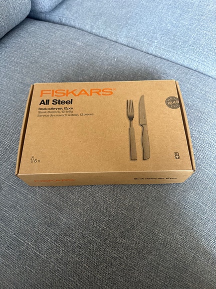 Fiskars All Steel pihviveitsisetti 12-osainen