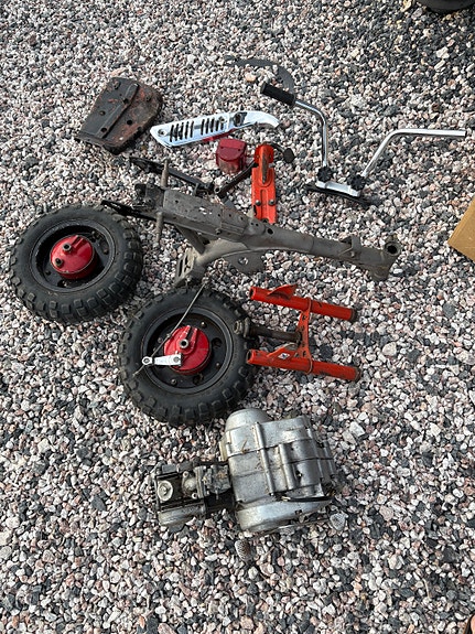Honda Monkey 1983 projekti