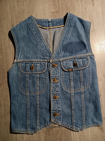 Lee vintage farkkuliivi S