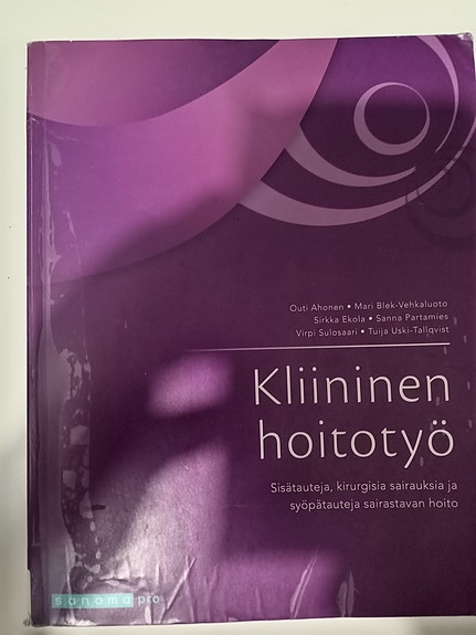 Kliininen hoitotyö -oppikirja, Sanoma Pro