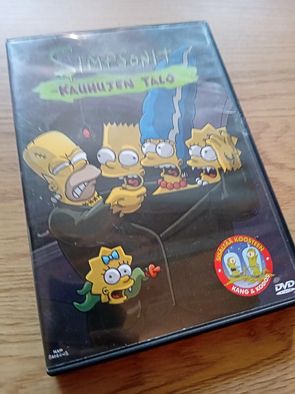 The Simpsons Kauhujen talo DVD