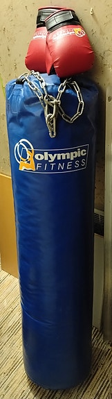 Olympic Fitness nyrkkeilysäkki sininen