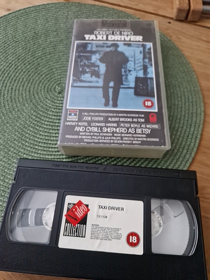Taxi Driver VHS-kasetti