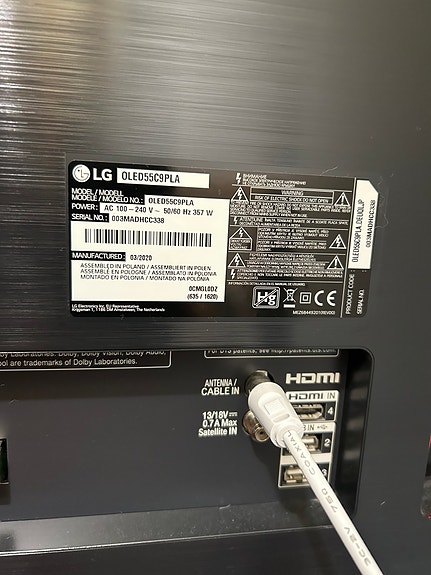 LG OLED55C9PLA OLED-televisio 55"