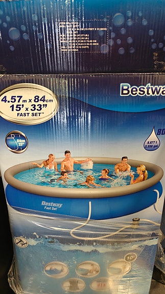 Bestway Fast Set uima-allas 4,57 m x 84 cm