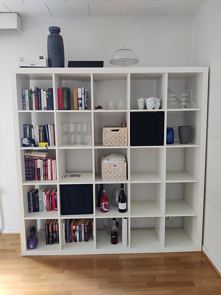 Kirjahylly Expedit/ nyk. Kallax 5 X 5