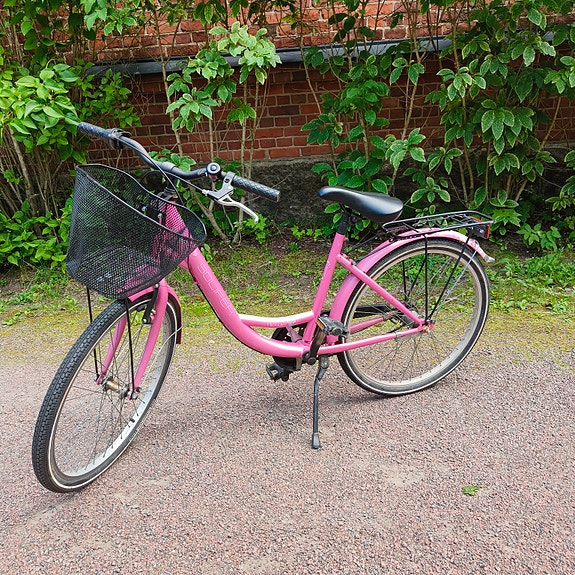 Polkupyörä 24" pinkki