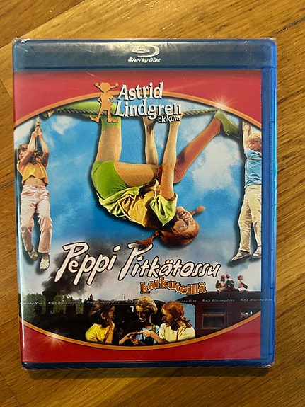 Peppi Pitkätossu Blu-ray elokuva