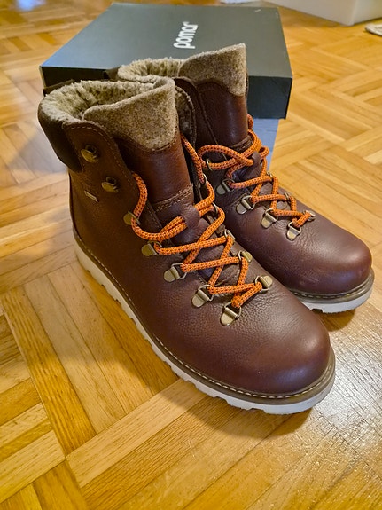 Pomar Gore-Tex talvikengät, koko 39, ruskea