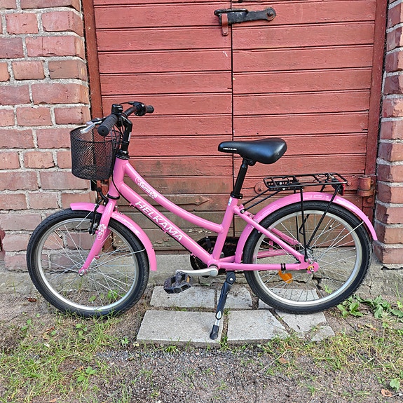 Helkama Soma 20" tyttöjen vaaleanpunainen unelma (KUIN UUSI)