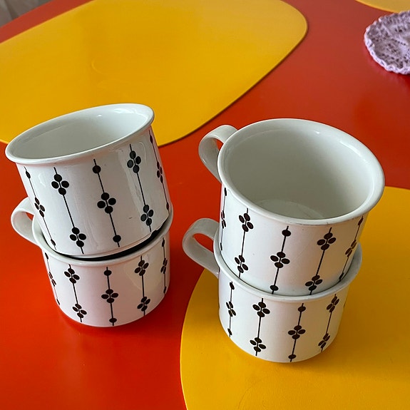 Arabia Kartano kahvikupit 4 kpl