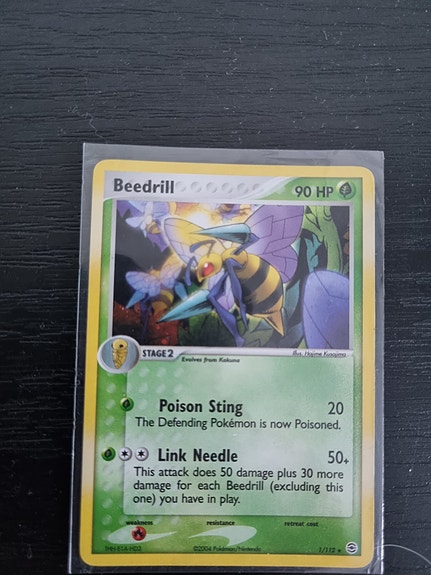 Beedrill #1 Pokemon Fire Red & Leaf Green Holo