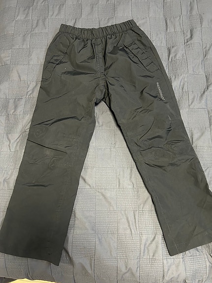 Didriksons lasten Gore-Tex housut koko 128 musta unisex